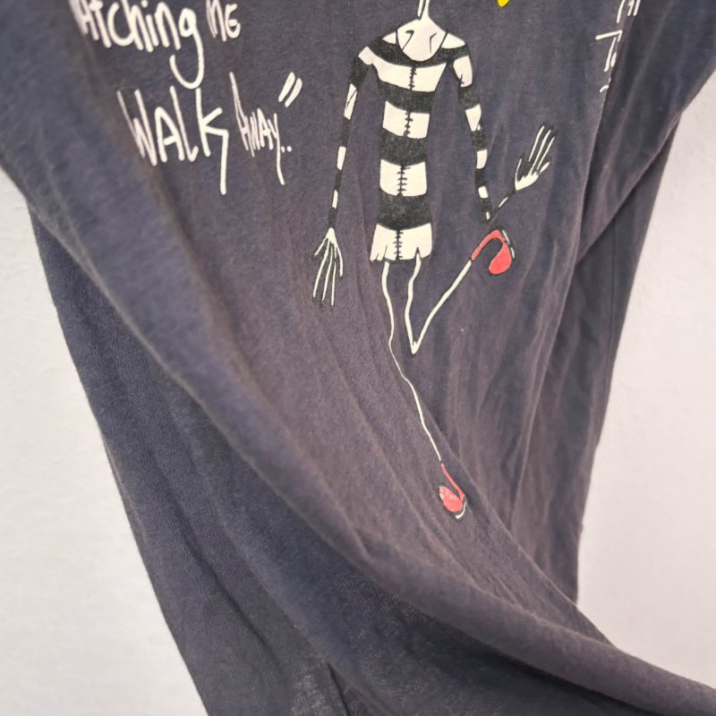 ::Chrome Hearts:: 克羅心 x MATTY BOY 灰藍色T-Shirt 短袖上衣 s號-13