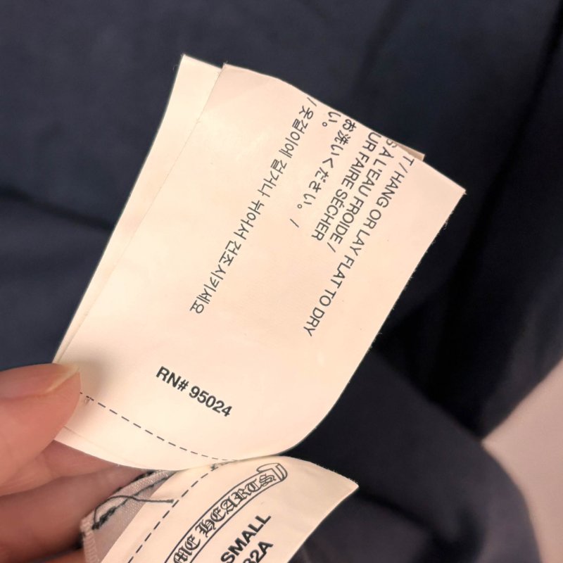 ::Chrome Hearts:: 克羅心 x MATTY BOY 灰藍色T-Shirt 短袖上衣 s號-21