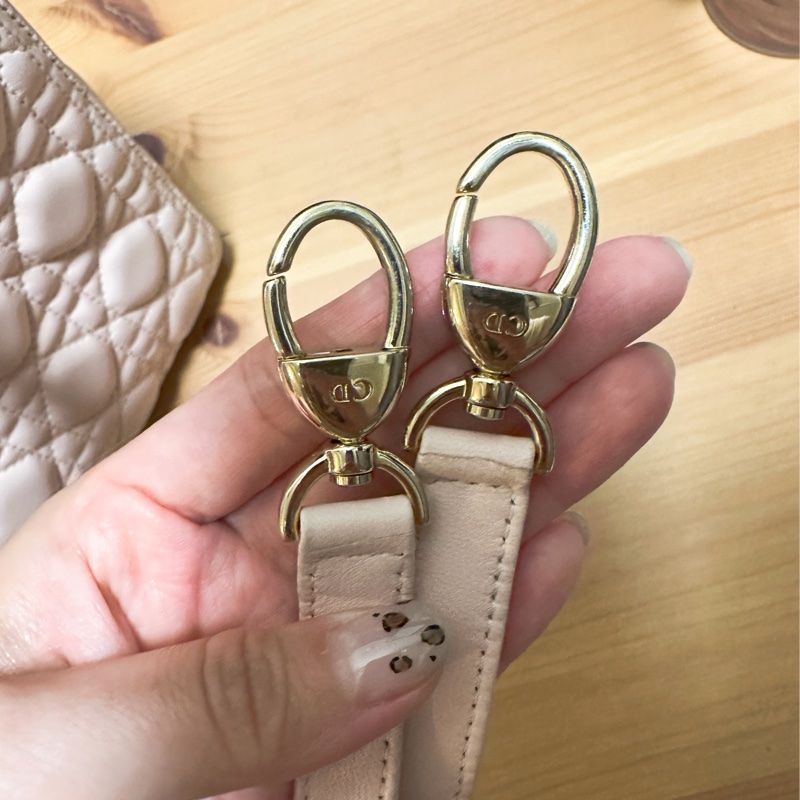 大號Lady Dior 淡粉色金扣XLarge Shopper-7格（32x25x12）-15