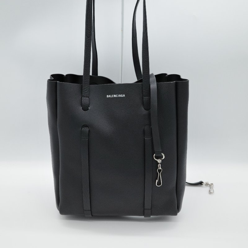 BALENCIAGA 巴黎世家 EVERYDAY  黑色 牛皮 可斜背兩用包附小包 &鏡手提-1