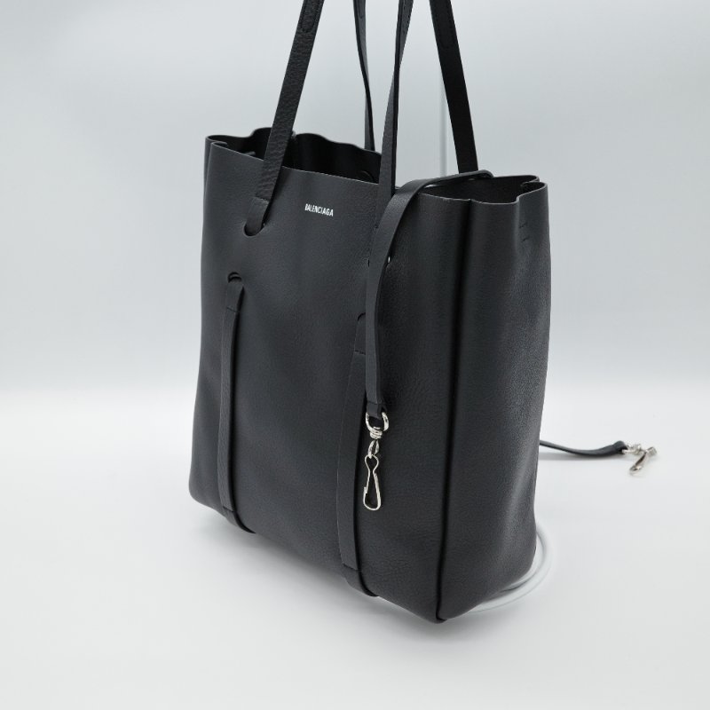 BALENCIAGA 巴黎世家 EVERYDAY  黑色 牛皮 可斜背兩用包附小包 &鏡手提-2