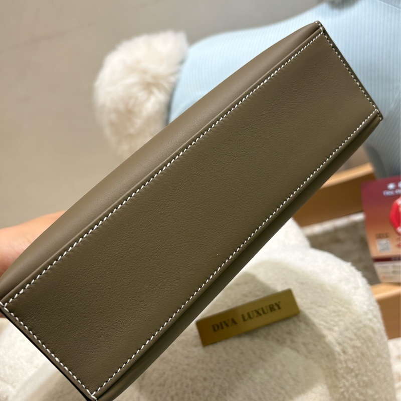 Hermes Mini  Kelly Pochette 大象灰 銀扣  全新現貨-3