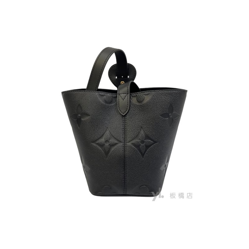 LV包包 All In BB黑色牛皮壓紋手提/斜背包M13480-1