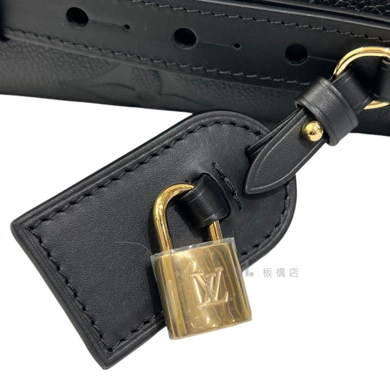 LV包包 All In BB黑色牛皮壓紋手提/斜背包M13480-6