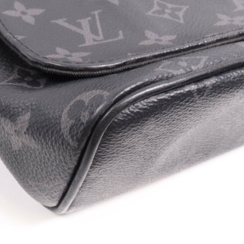 LOUIS VUITTON Monogram Eclipse District PM銀扣肩背袋-5