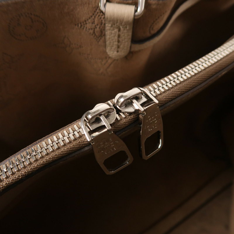 LOUIS VUITTON Mahina Bella Tote銀扣手挽肩背兩用袋-13