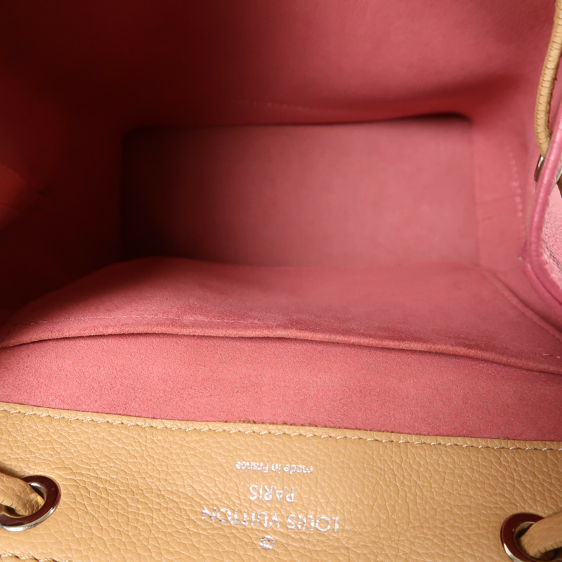 LOUIS VUITTON 皮革Lockme Backpack銀扣背包-4