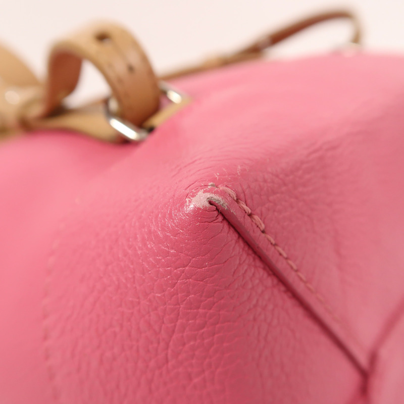 LOUIS VUITTON 皮革Lockme Backpack銀扣背包-14