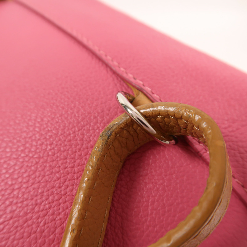 LOUIS VUITTON 皮革Lockme Backpack銀扣背包-16