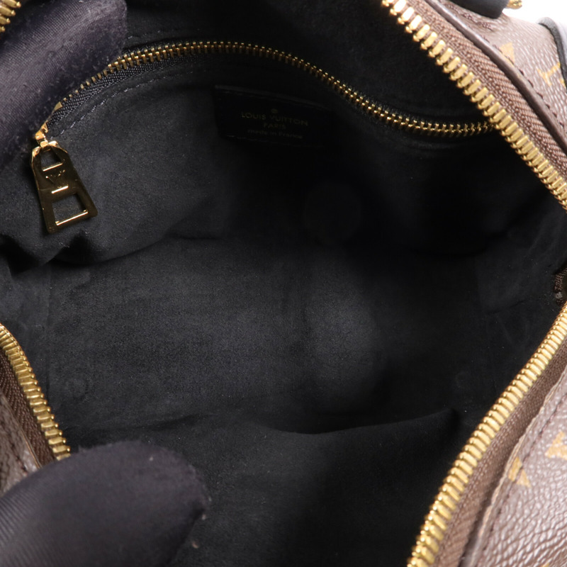 LOUIS VUITTON Monogram Petite Malle Souple金扣手挽肩背兩用袋-12