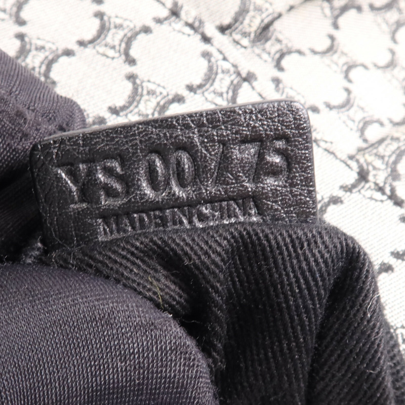 CELINE 帆布Shoulder Bag銀扣肩背袋-5