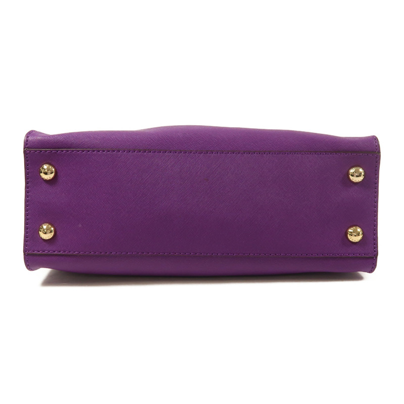 Michael Kors 皮革2 Way Shoulder金扣手挽肩背兩用袋-3