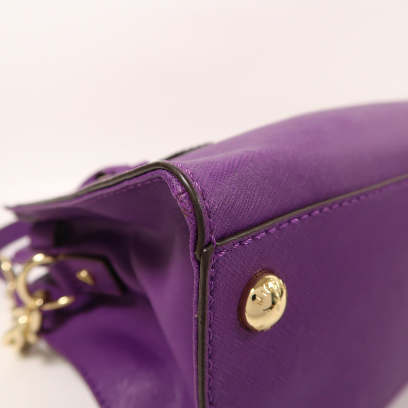 Michael Kors 皮革2 Way Shoulder金扣手挽肩背兩用袋-11