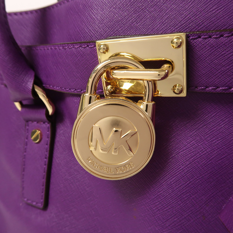 Michael Kors 皮革2 Way Shoulder金扣手挽肩背兩用袋-12