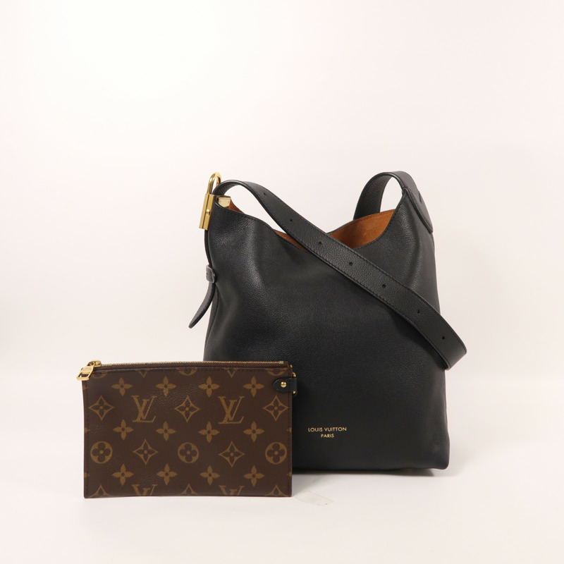 LOUIS VUITTON 牛皮皮革Low Key Hobo PM金扣肩背袋-7