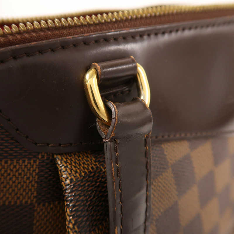 LOUIS VUITTON Damier Westminster GM金扣肩背袋-14