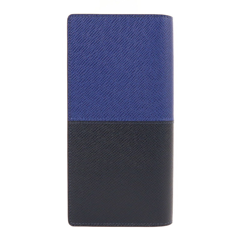 LOUIS VUITTON Taiga Long Wallet銀扣長錢包-1