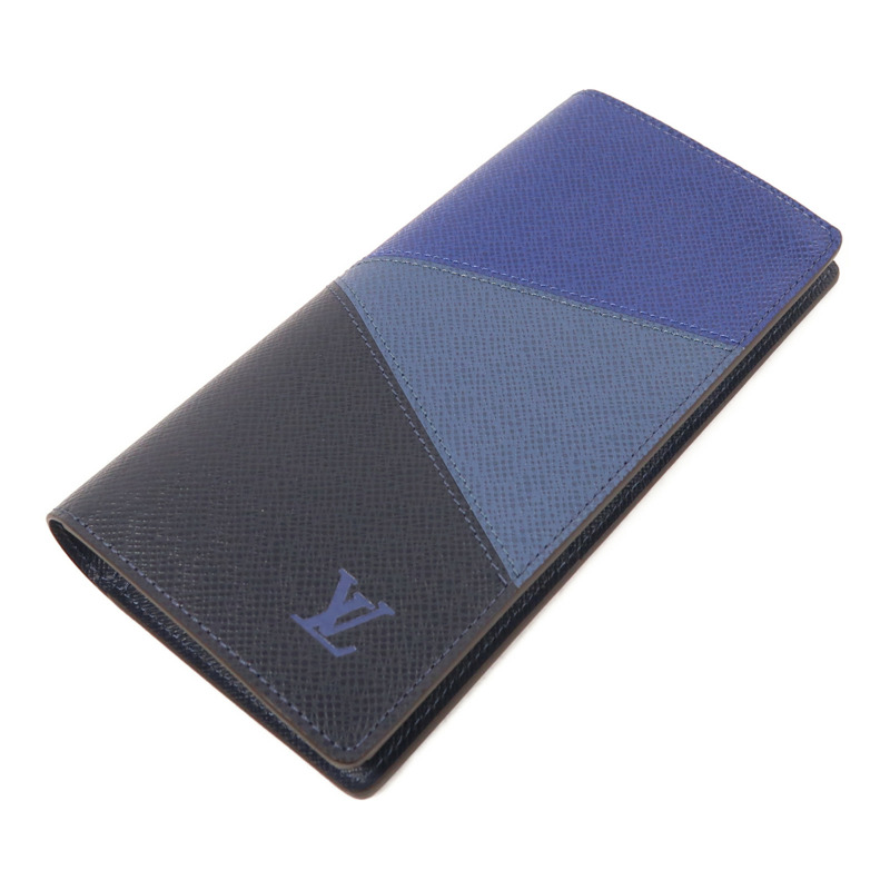 LOUIS VUITTON Taiga Long Wallet銀扣長錢包-2
