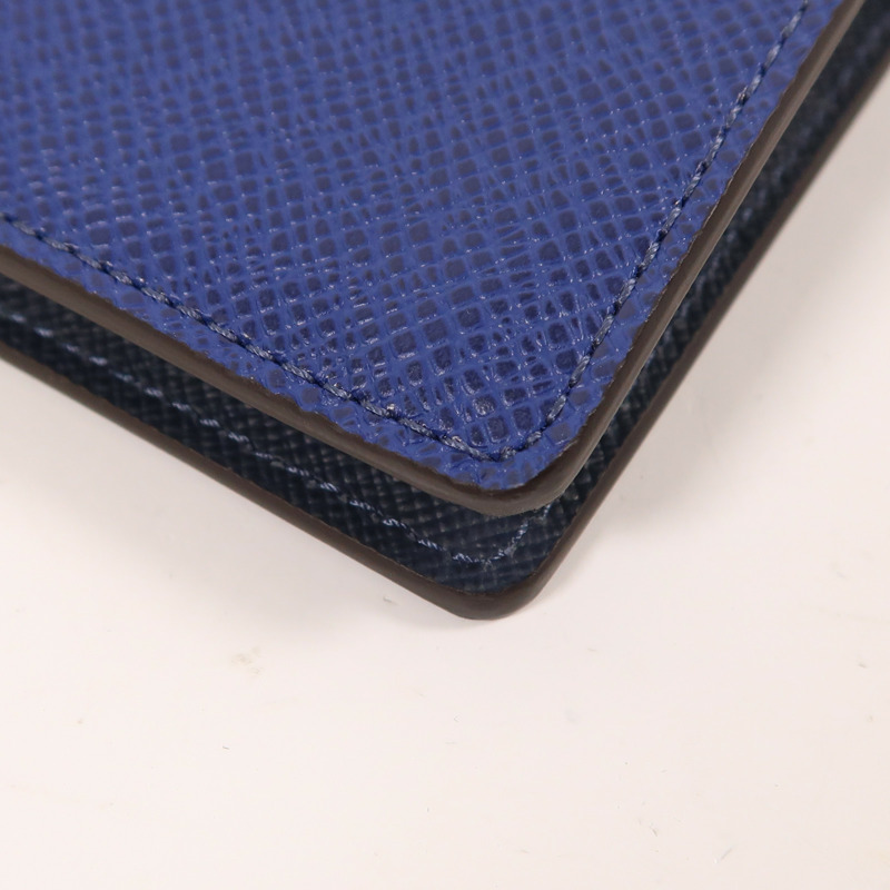 LOUIS VUITTON Taiga Long Wallet銀扣長錢包-12