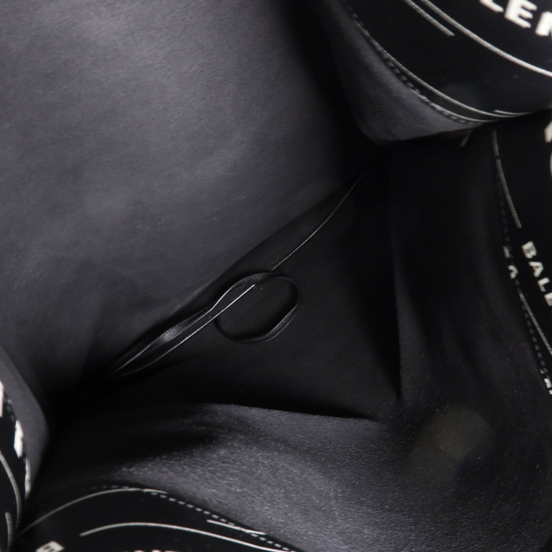 BALENCIAGA 牛皮皮革Plastic Bag Shopper手挽袋-4