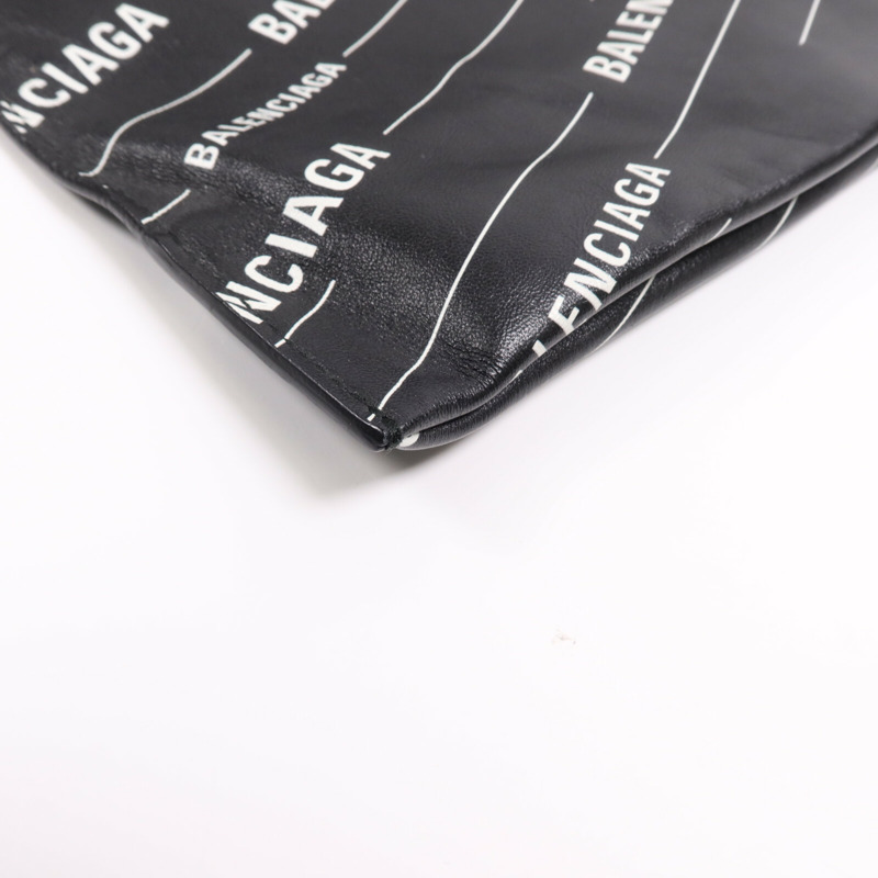 BALENCIAGA 牛皮皮革Plastic Bag Shopper手挽袋-8