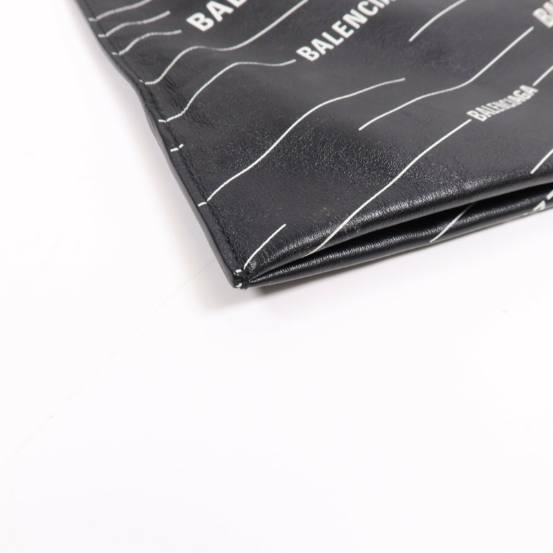 BALENCIAGA 牛皮皮革Plastic Bag Shopper手挽袋-10