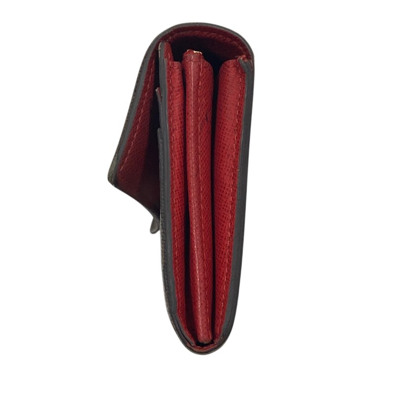 LOUIS VUITTON 路易威登 M61360 Groom Portefeuille Sarah PVC帆布 長夾 棕色老花-2