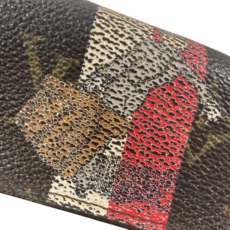 LOUIS VUITTON 路易威登 M61360 Groom Portefeuille Sarah PVC帆布 長夾 棕色老花-20