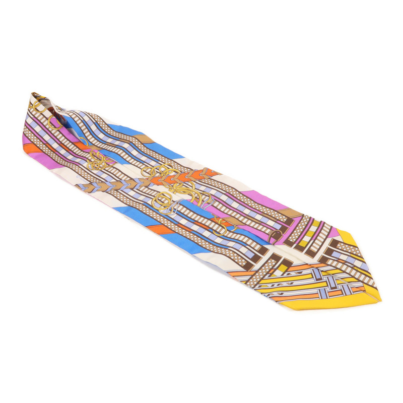 HERMES 絲質Twilly絲巾-3