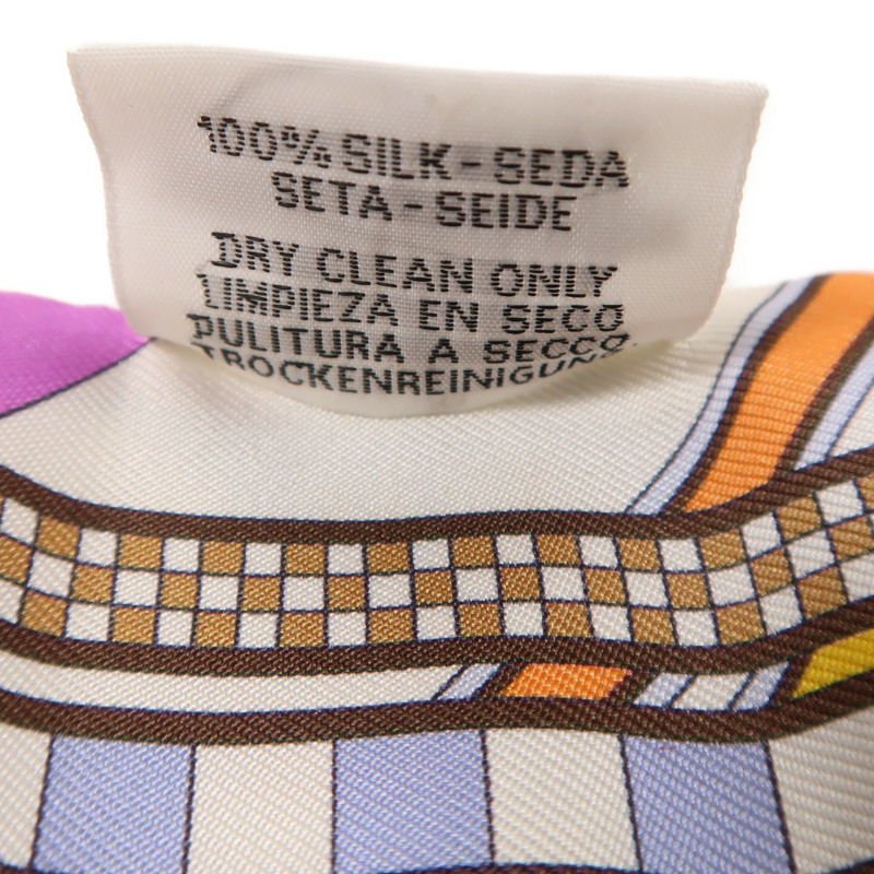 HERMES 絲質Twilly絲巾-7