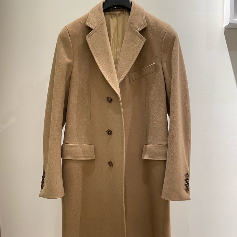 Gucci 瑞士產駝色羊毛大衣-11