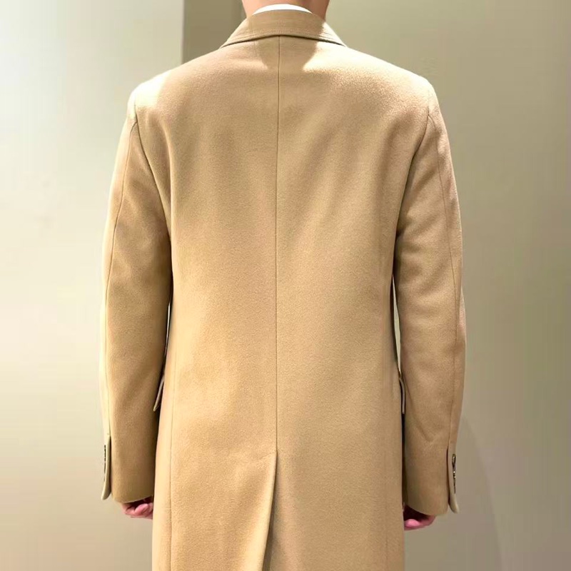 Gucci 瑞士產駝色羊毛大衣-12