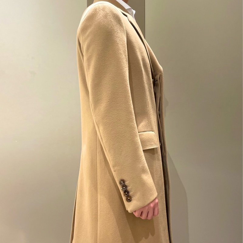 Gucci 瑞士產駝色羊毛大衣-2