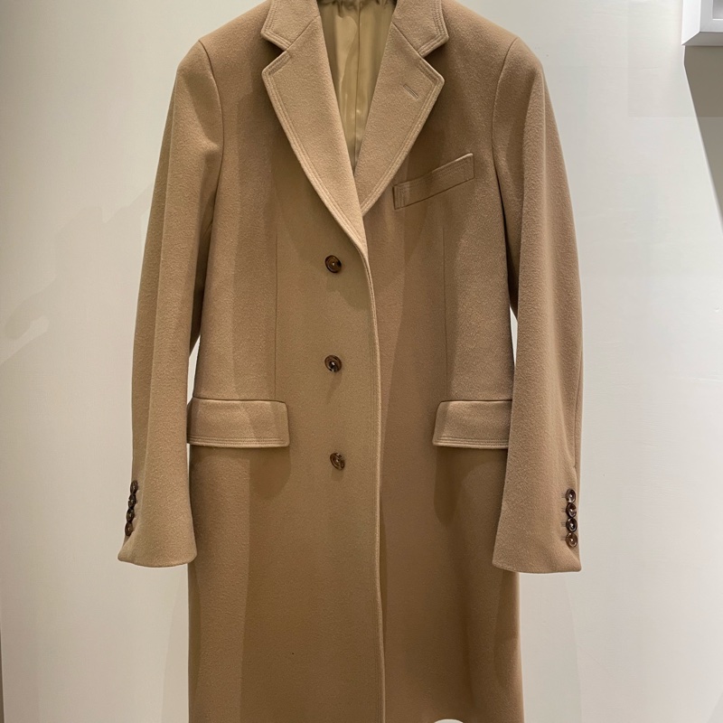 Gucci 瑞士產駝色羊毛大衣-3