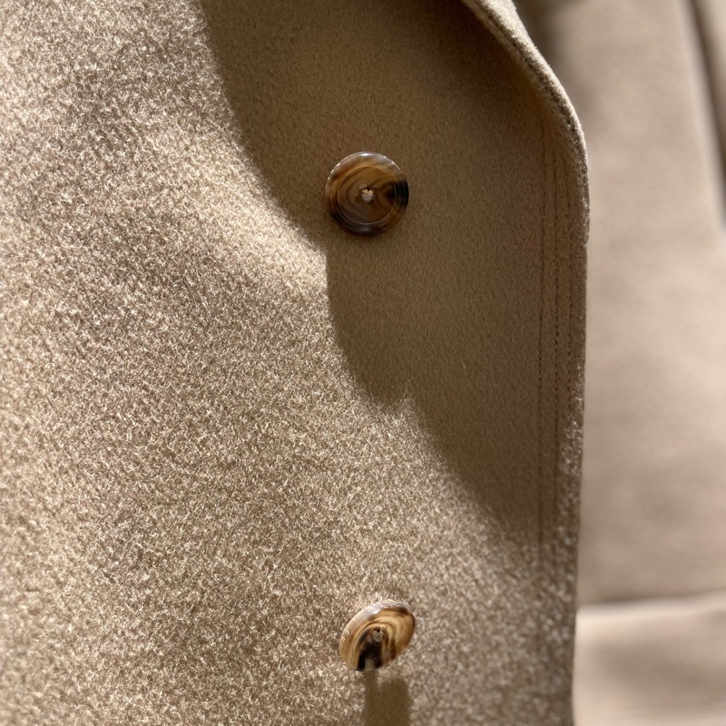 Gucci 瑞士產駝色羊毛大衣-5