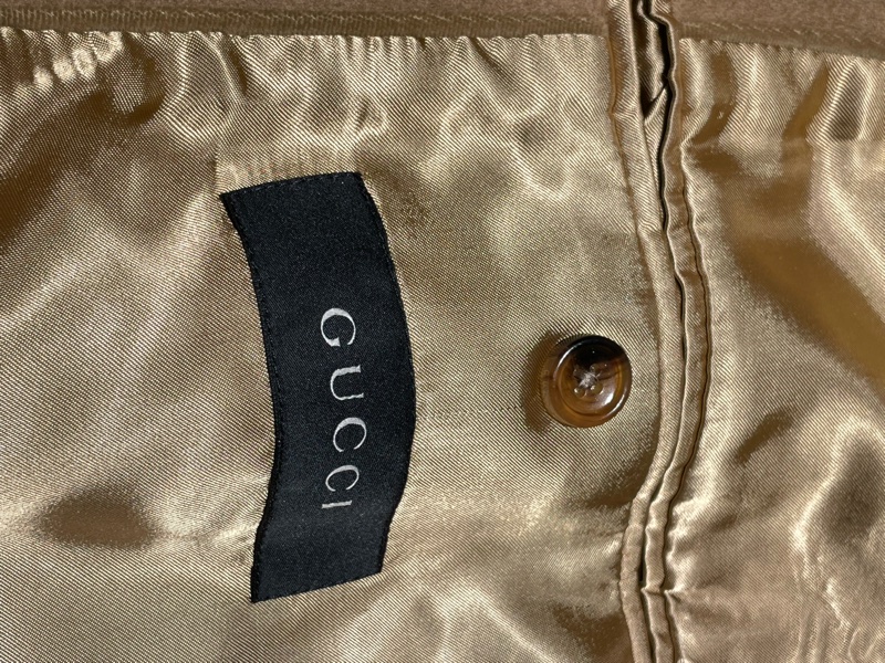 Gucci 瑞士產駝色羊毛大衣-7