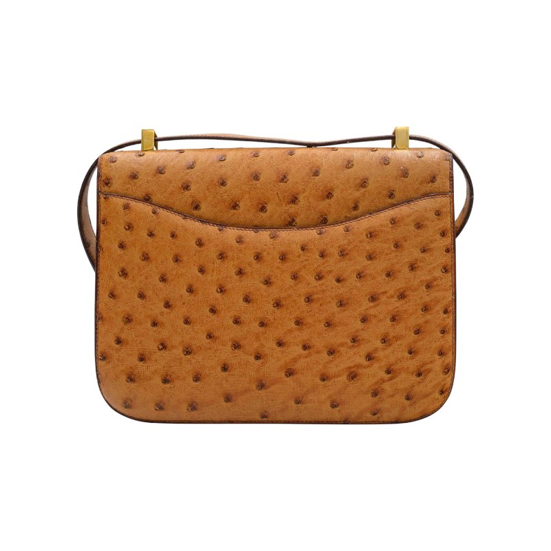 HERMES愛馬仕Box Constance 23鴕鳥康康包手袋-2