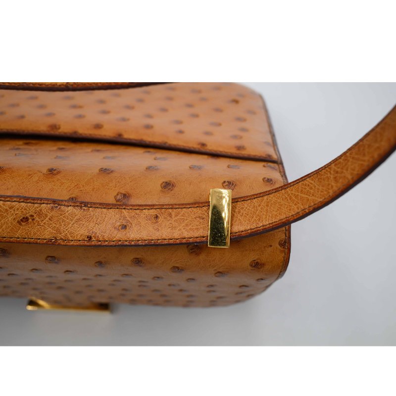 HERMES愛馬仕Box Constance 23鴕鳥康康包手袋-9