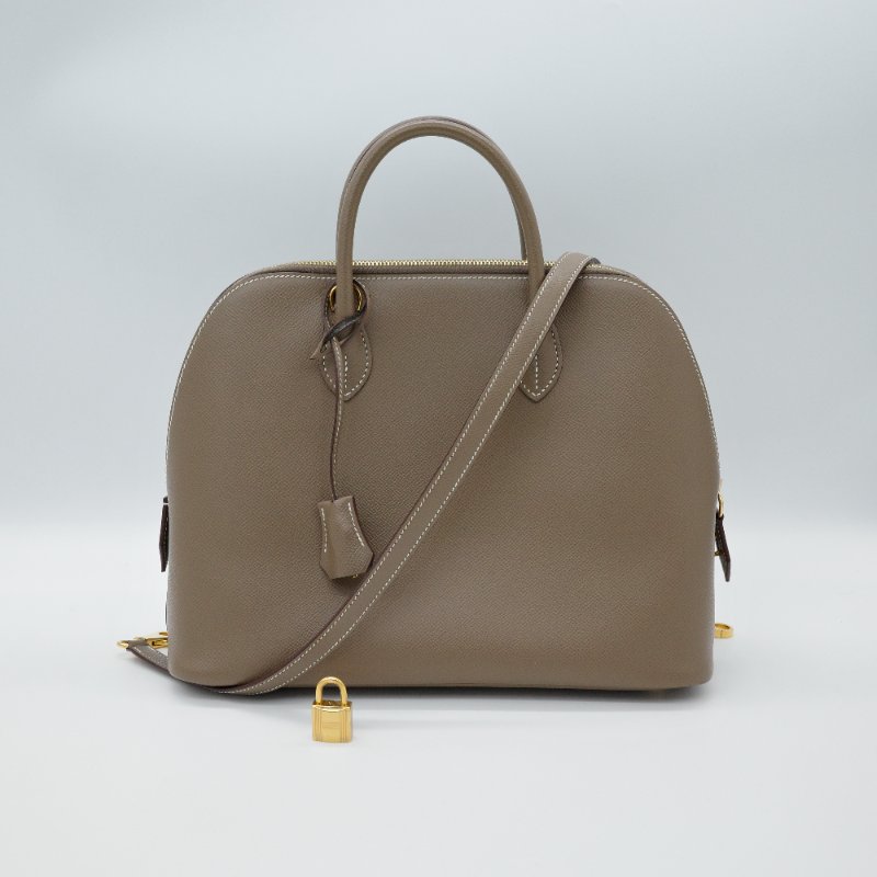 💕天菜來囉～ Hermes 愛馬仕 Bolide 25 Z刻 牛皮 包款-2