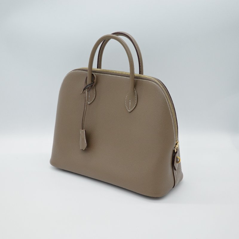 💕天菜來囉～ Hermes 愛馬仕 Bolide 25 Z刻 牛皮 包款-3