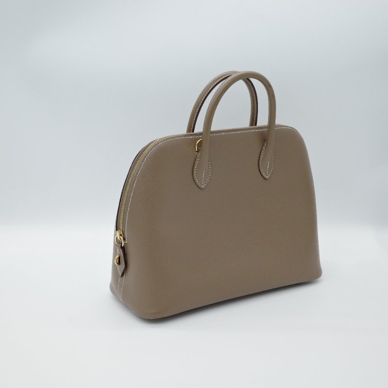 💕天菜來囉～ Hermes 愛馬仕 Bolide 25 Z刻 牛皮 包款-4