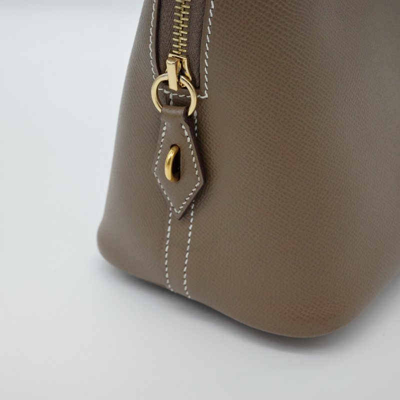 💕天菜來囉～ Hermes 愛馬仕 Bolide 25 Z刻 牛皮 包款-6