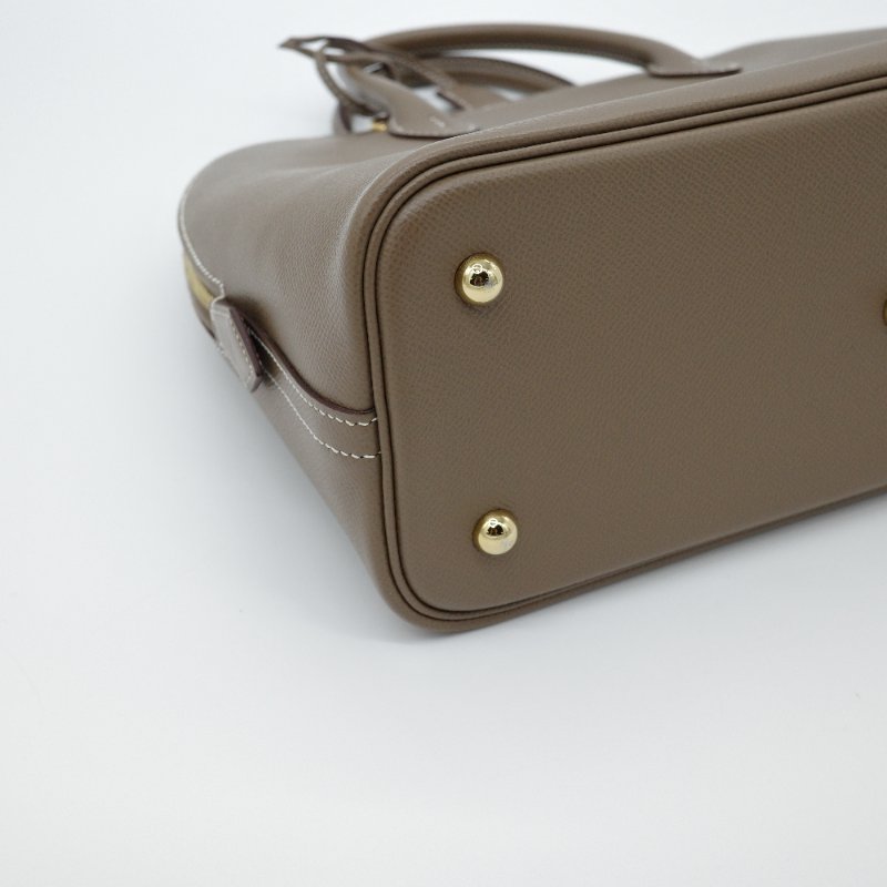 💕天菜來囉～ Hermes 愛馬仕 Bolide 25 Z刻 牛皮 包款-9