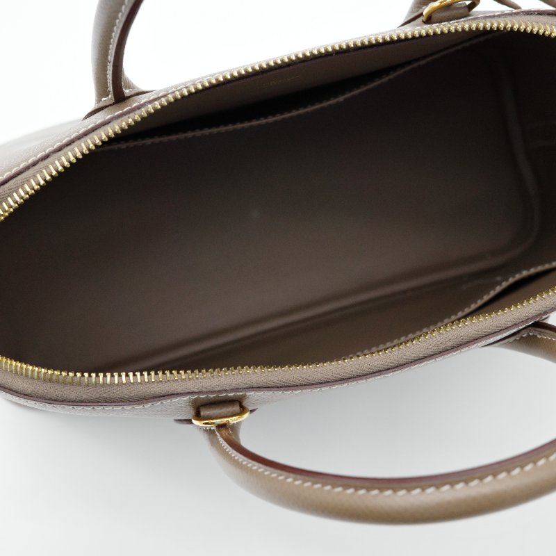 💕天菜來囉～ Hermes 愛馬仕 Bolide 25 Z刻 牛皮 包款-12