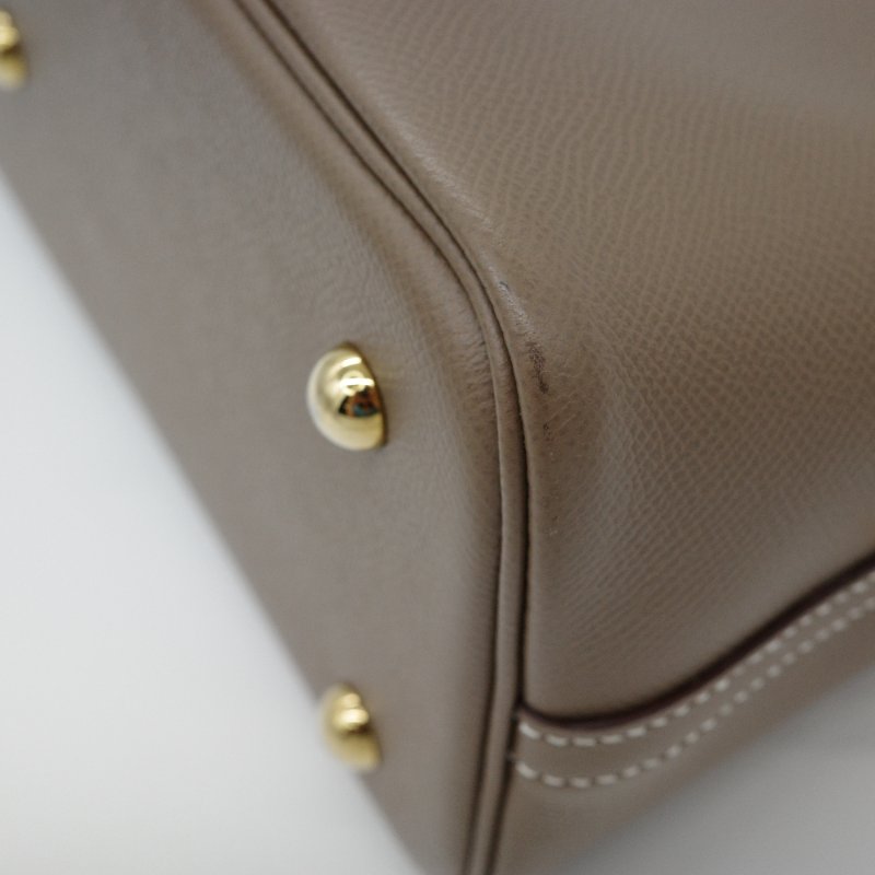 💕天菜來囉～ Hermes 愛馬仕 Bolide 25 Z刻 牛皮 包款-14