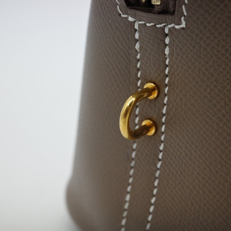 💕天菜來囉～ Hermes 愛馬仕 Bolide 25 Z刻 牛皮 包款-16