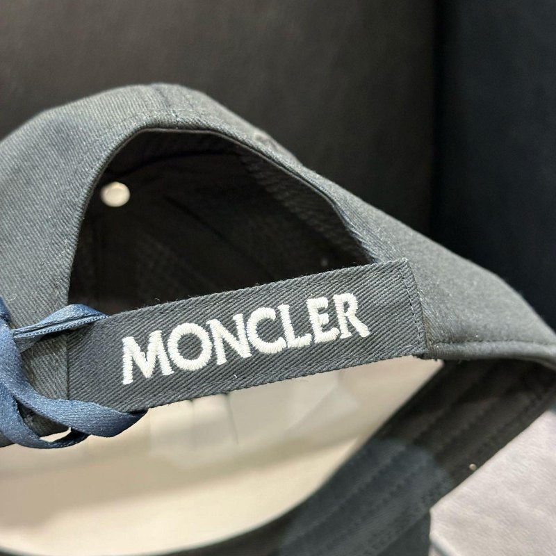 💎Han's house精品服飾💎moncler 刺繡 LOGO 帽子 現貨 原價7500-5