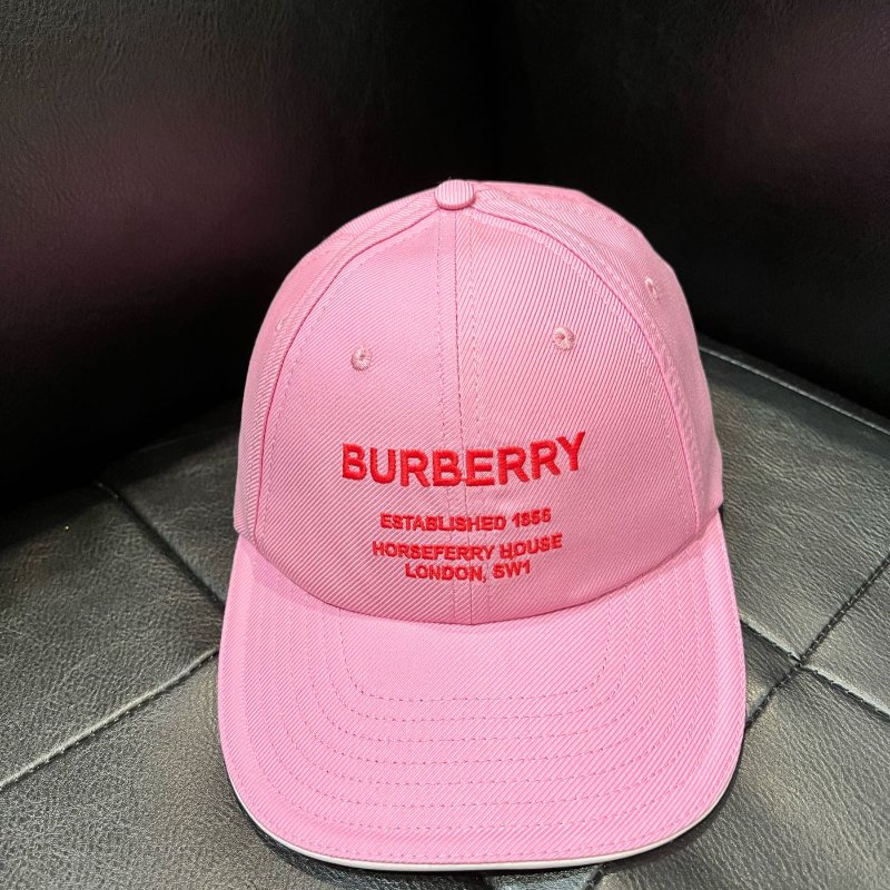 💎Han's house精品服飾💎BURBERRY 刺繡字 帽子 義大利製 ~現貨 原價14900-0