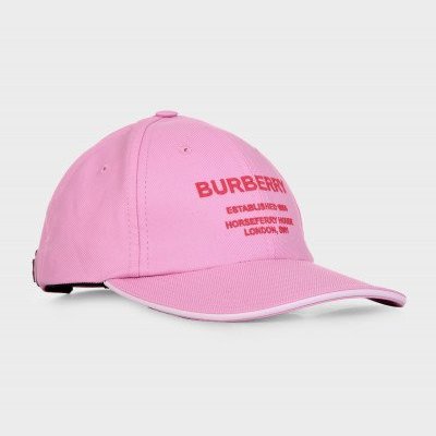 💎Han's house精品服飾💎BURBERRY 刺繡字 帽子 義大利製 ~現貨 原價14900-4