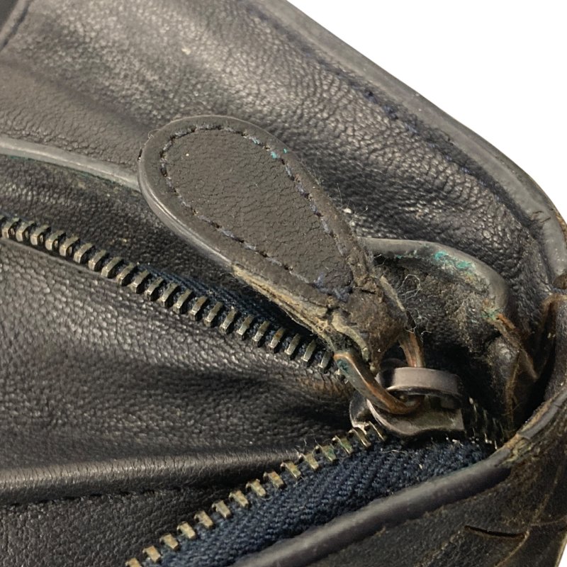 BOTTEGA VENETA 寶緹嘉 INTRECCIATO 細皮革編織 皮革 長夾 深藍色-13